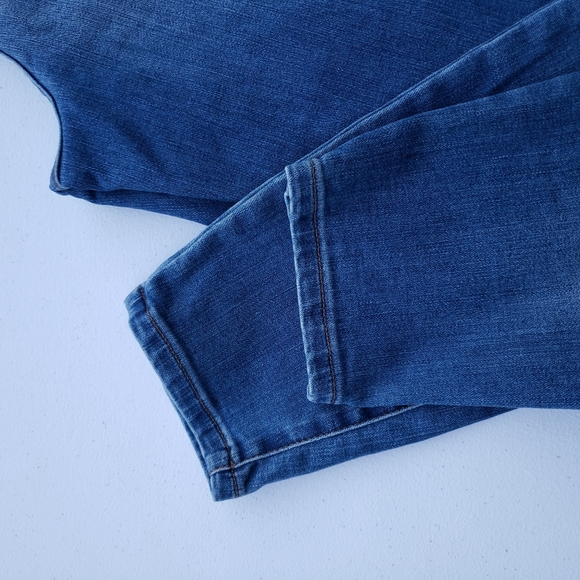 Lila Ryan Exposed Button Fly High Waist Mason Skinny Jeans Size 14W - Picture 8 of 10